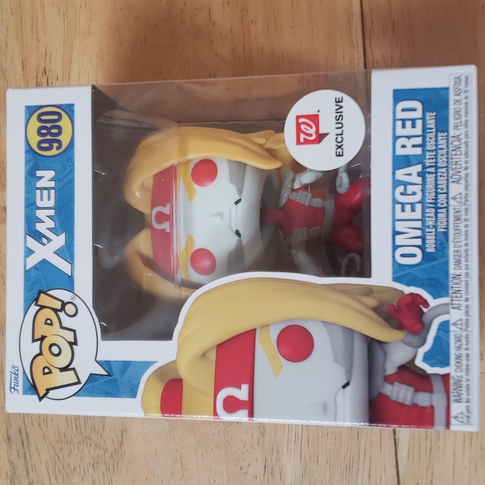 Funko pop, x-men, omega red, bobble-head